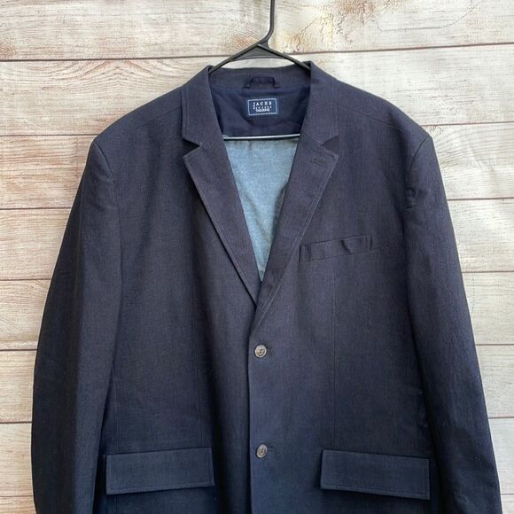 NEW WITH TAGS JACHS NEW YORK BLAZER IN NAVY BLUE - Picture 2 of 8